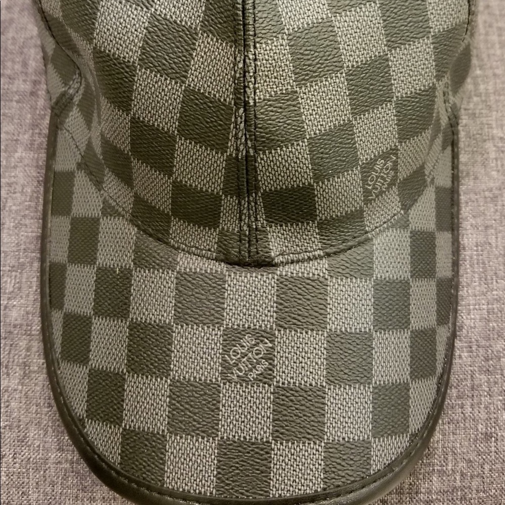 Louis Vuitton leather hat